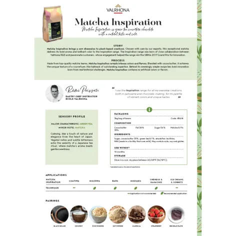 Valrhona Matcha Inspiration